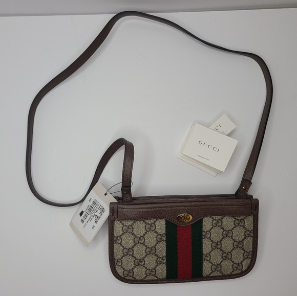 SOLD!!! Gucci Ophidia GG Supreme & Leather Mini Bag - Picture 2 of 12